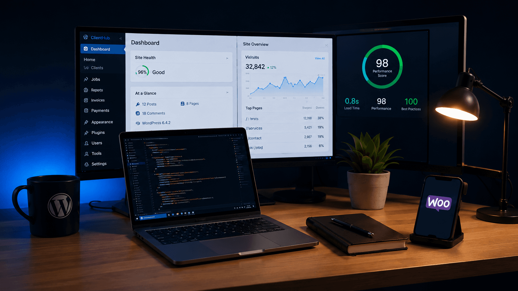 Developer workspace